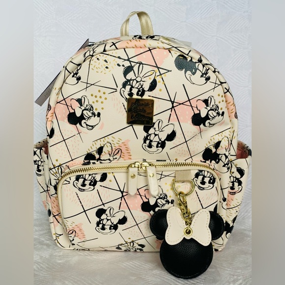 Petunia Pickle Bottom Handbags - SALE - Petunia Pickle Bottom Shimmery Minnie Mouse Mini Backpack